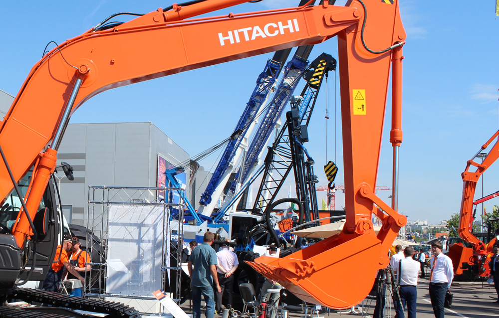 Аренда экскаватора Hitachi W160
